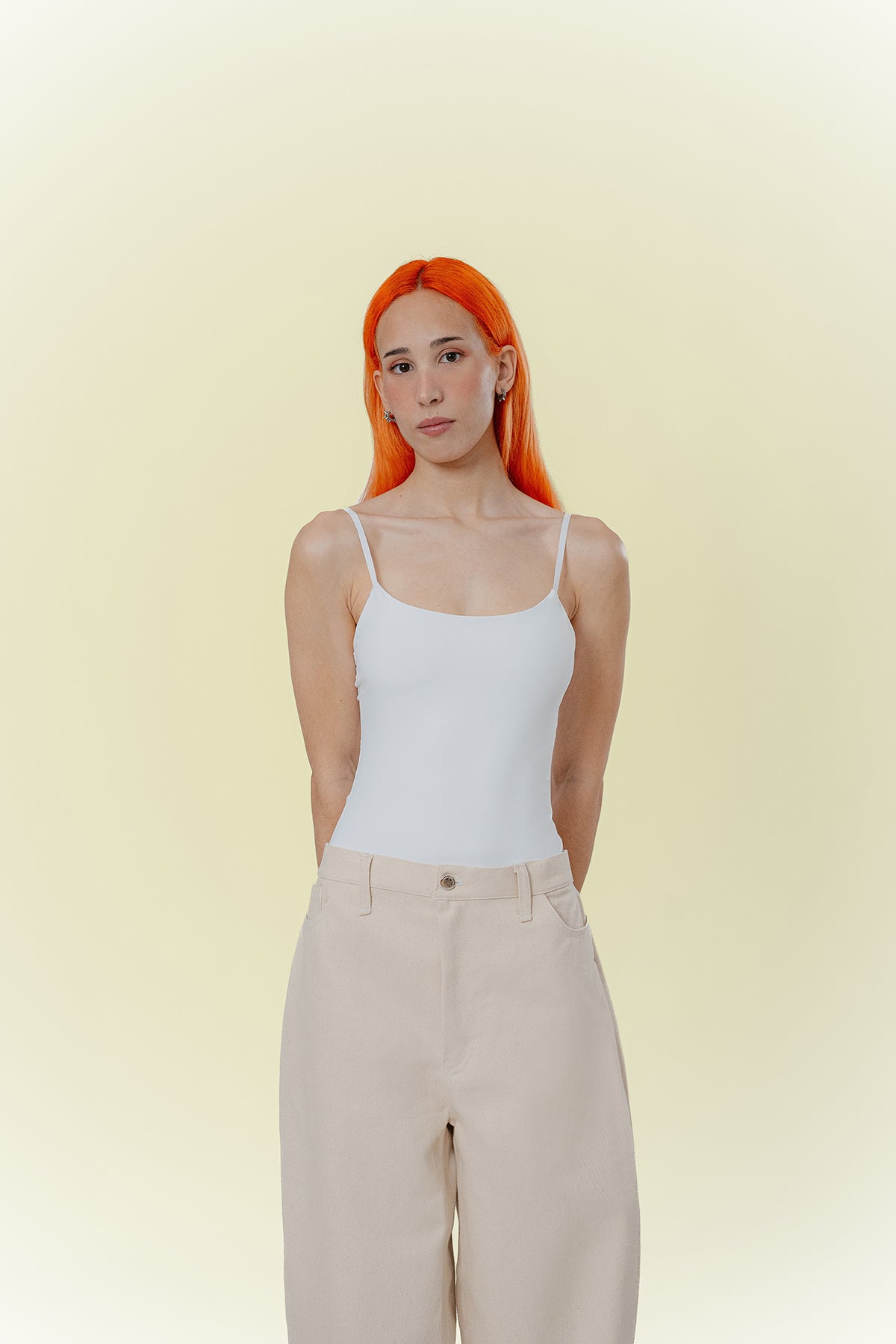 OVERSIZE BASIC BEIGE PANTS