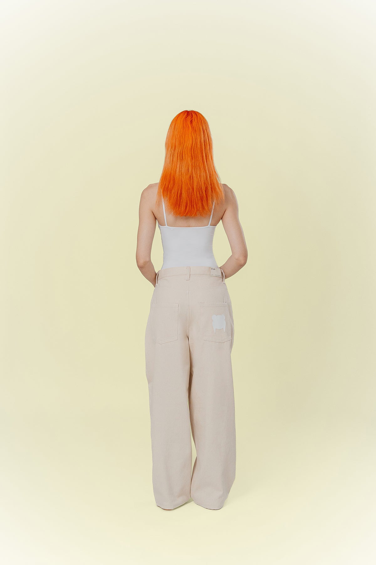 OVERSIZE BASIC BEIGE PANTS